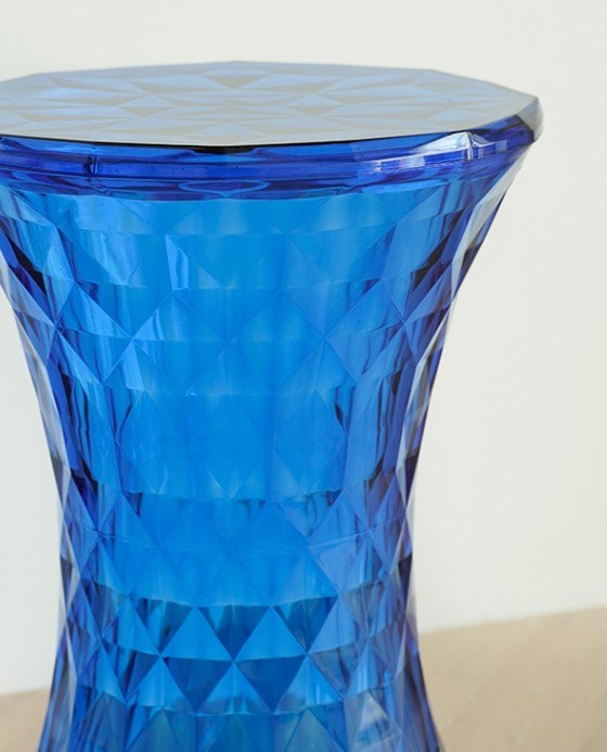 Angle Side Table - Blue