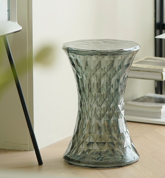 Angle Side Table - Smoke