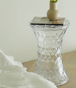 Angle Side Table - Transparent
