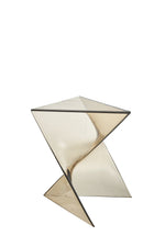 Flat Side Table - Amber