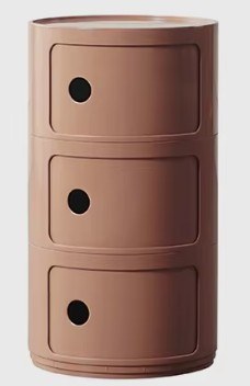 Flow Air Bedside Table - Dusty Pink