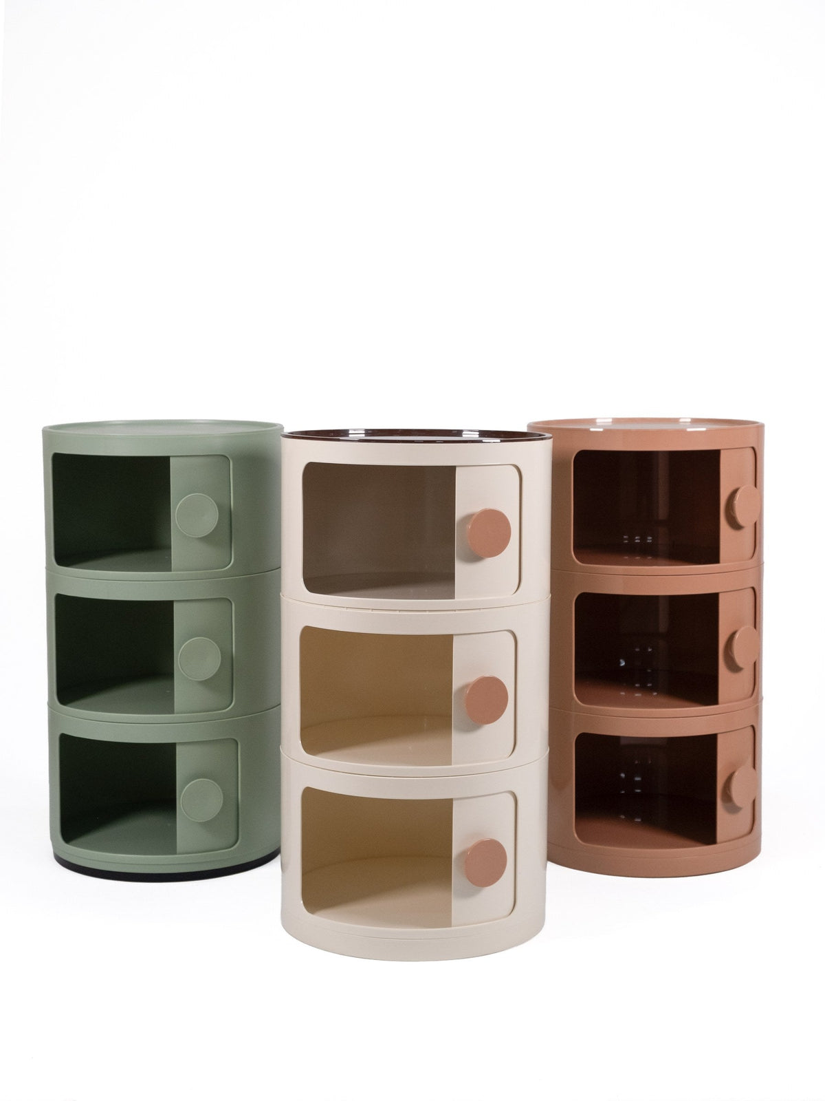 Flow Bedside Table - Green