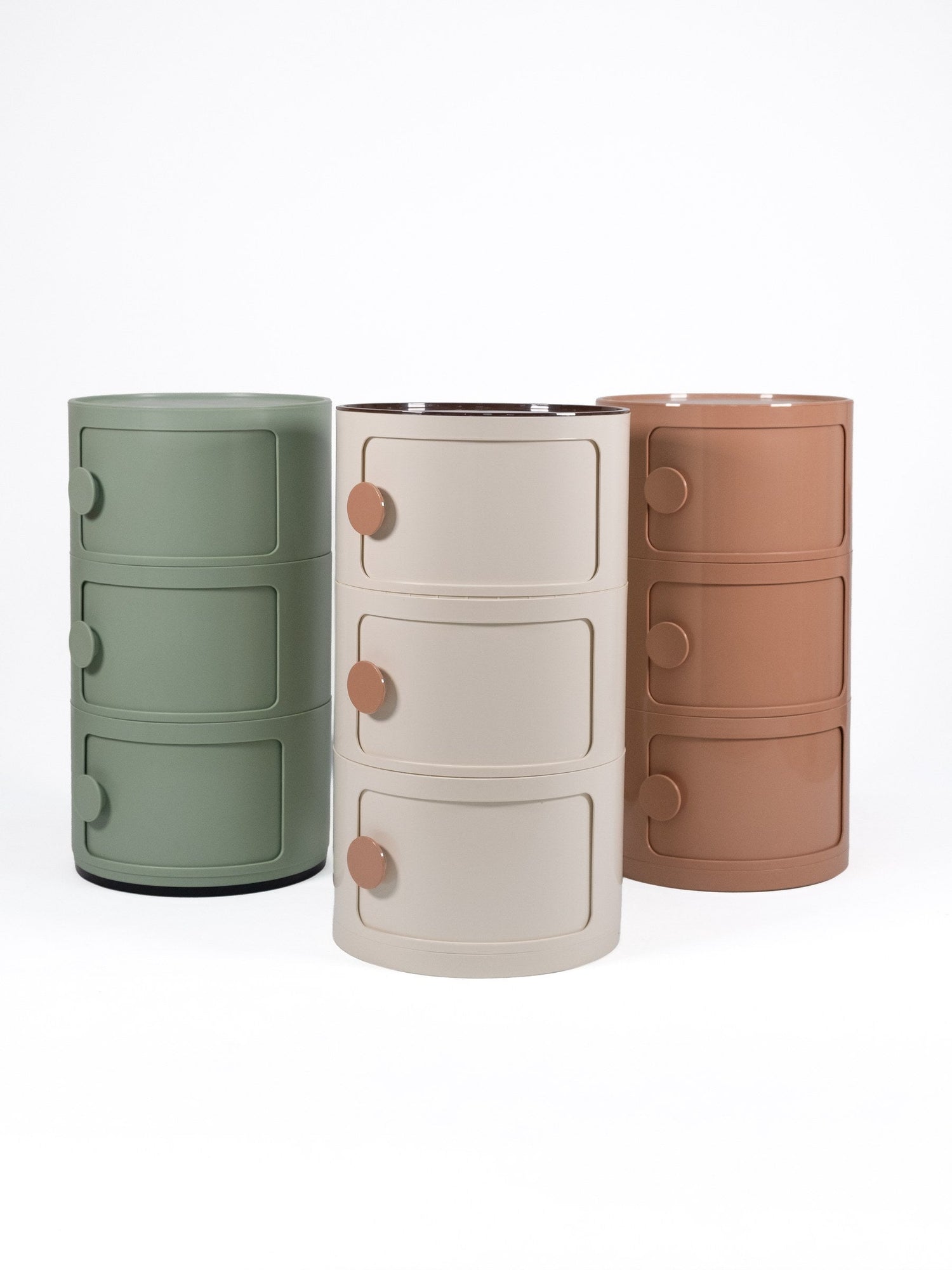Flow Bedside Table - Green