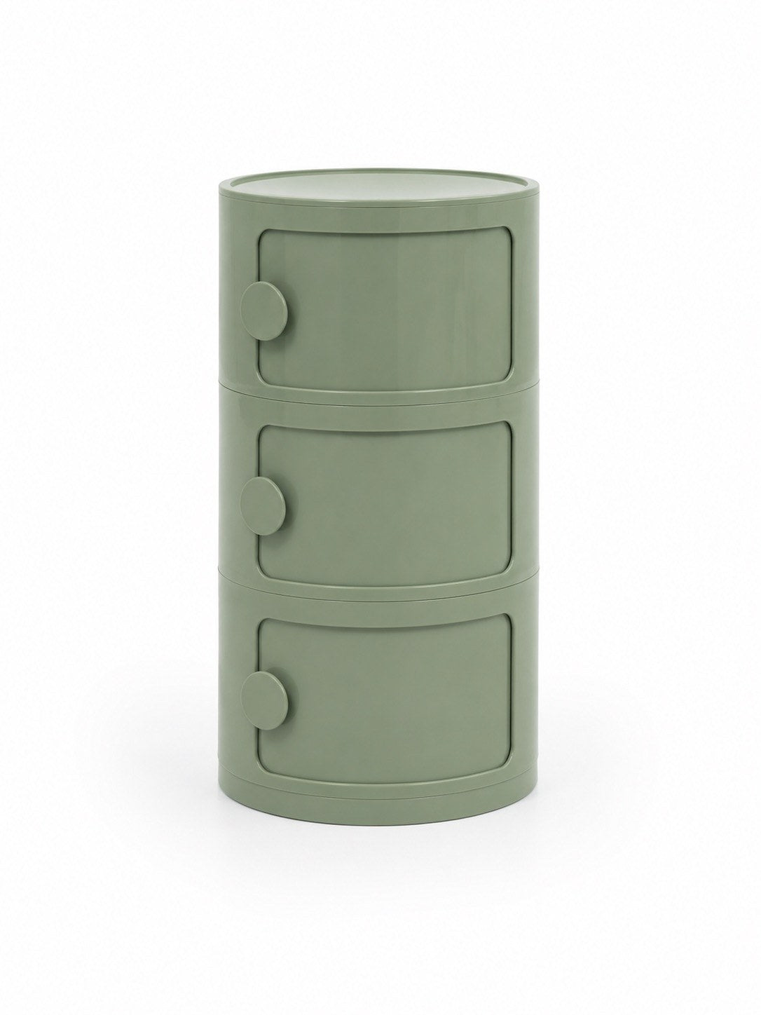 Flow Bedside Table - Green