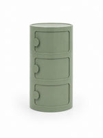 Flow Bedside Table - Green