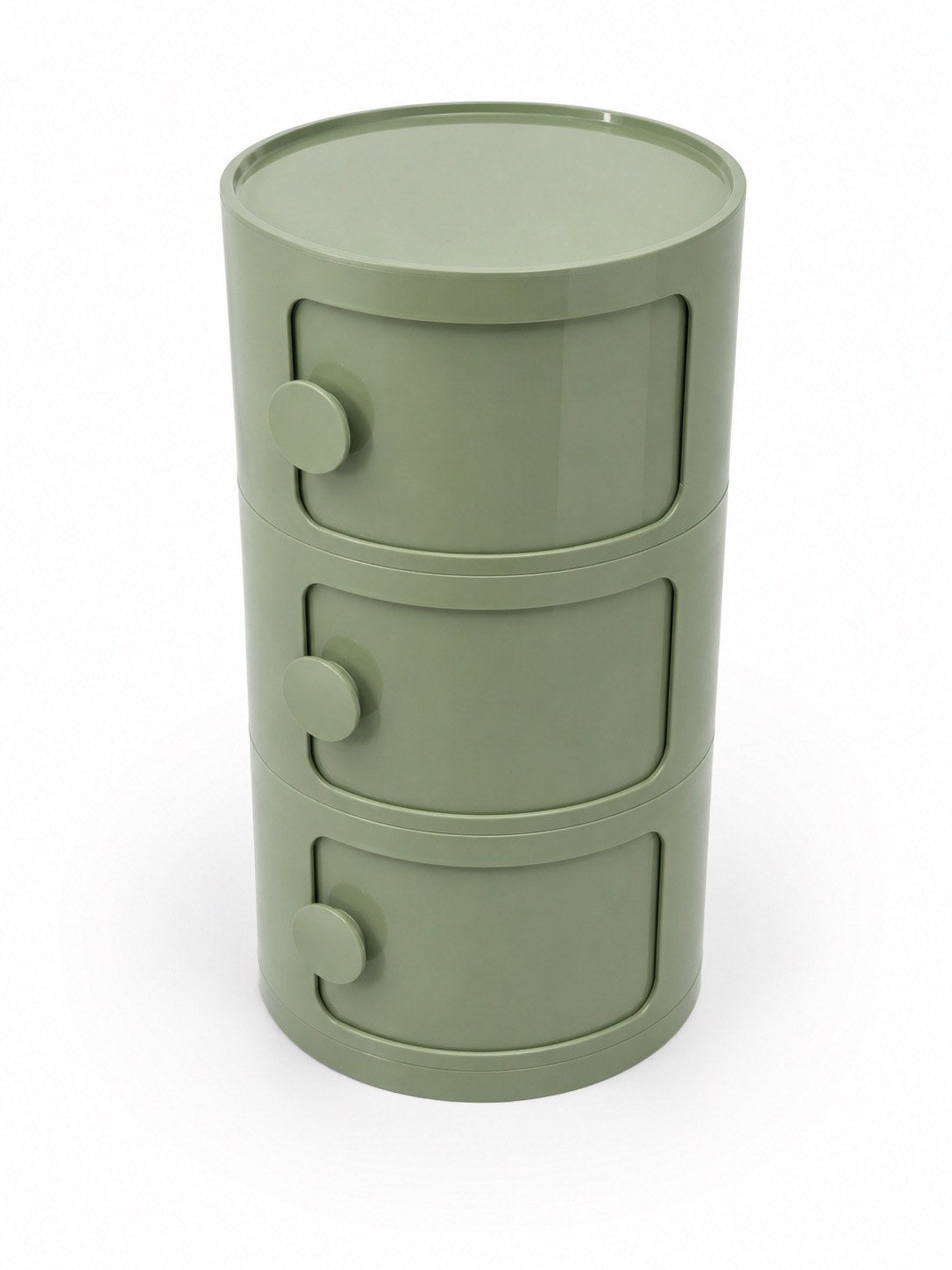 Flow Bedside Table - Green