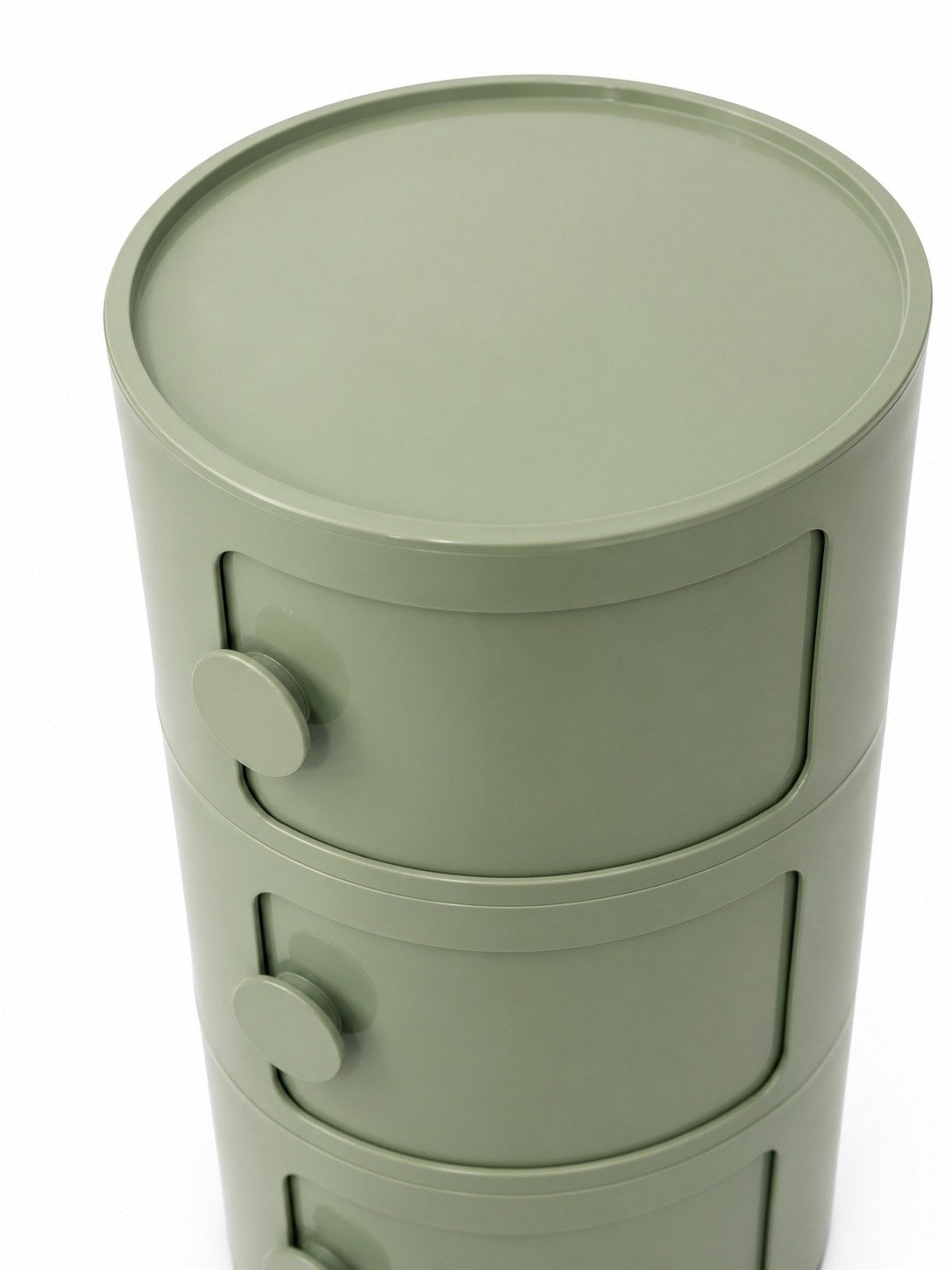 Flow Bedside Table - Green