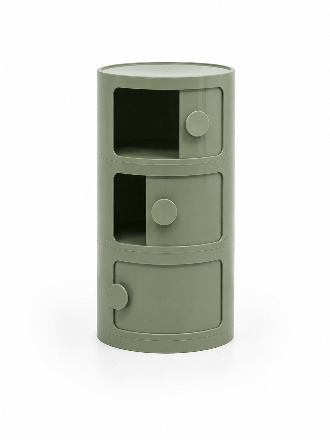 Flow Bedside Table - Green