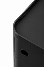 Flow Plus Bedside Table - Black