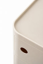Flow Plus Bedside Table - White