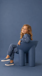 Milan Kids Armchair - Blue