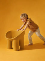 Milan Kids Armchair - Yellow