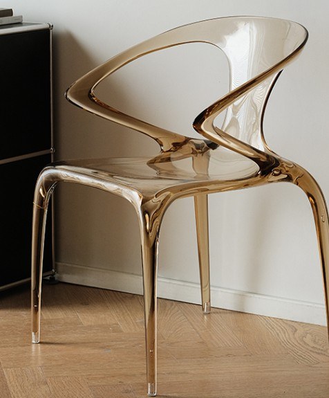 Mitts Accent Chair - Amber