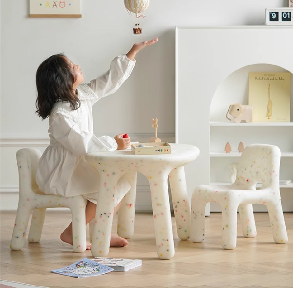 Nori Kids Chair - White
