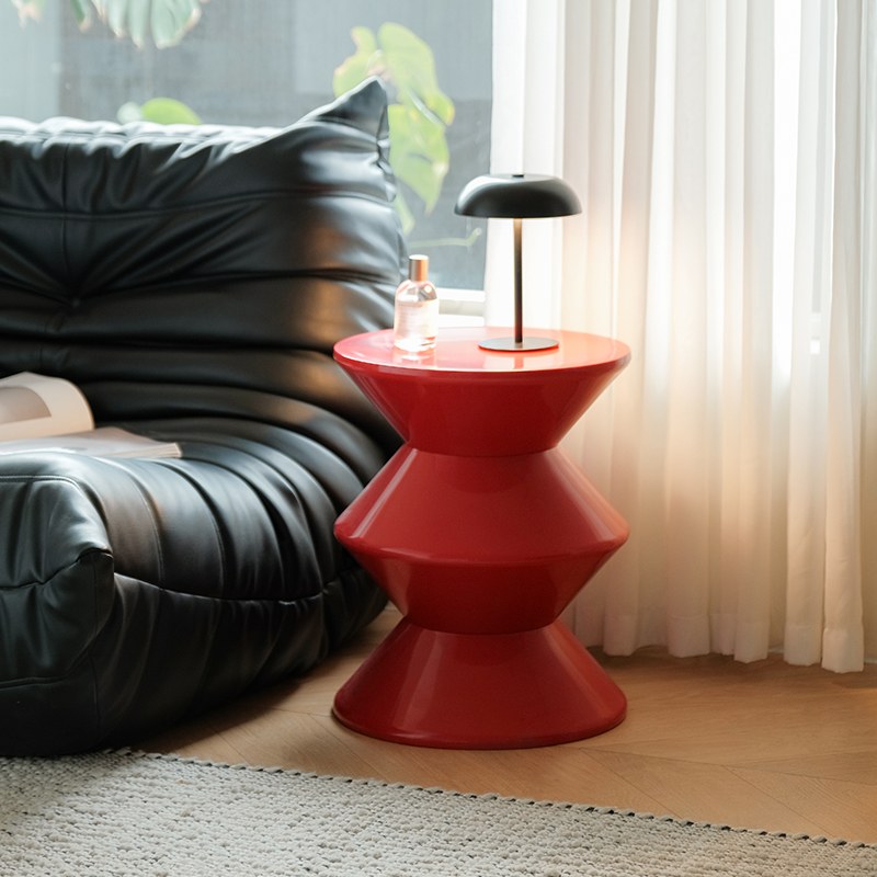 Sisilya Side Table - Red