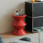Sisilya Side Table - Red