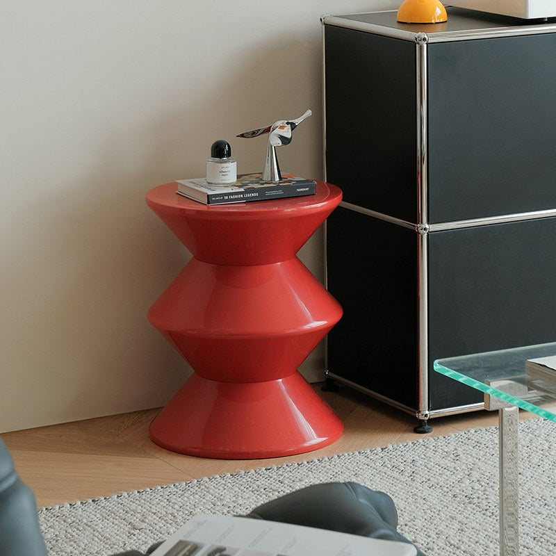 Sisilya Side Table - Red