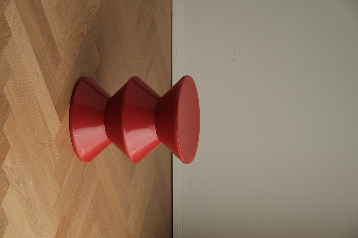Sisilya Side Table - Red