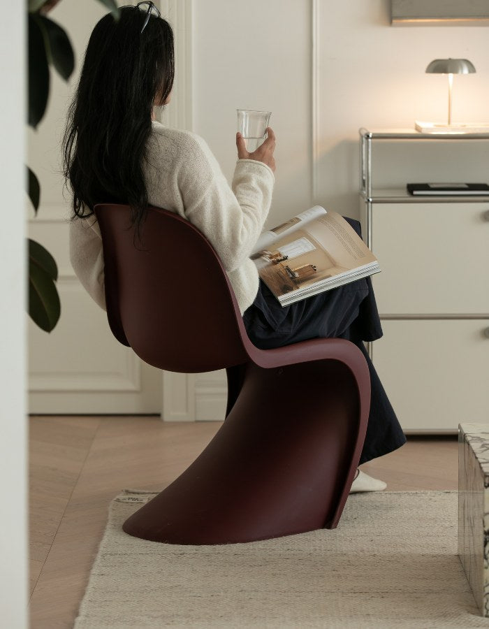 Tamtom Dining Chair - Burgundy